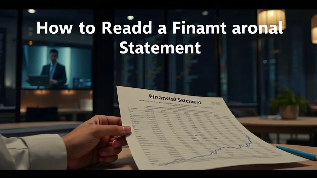 How to Read a Financial Statement: A No-BS Beginner's Guide