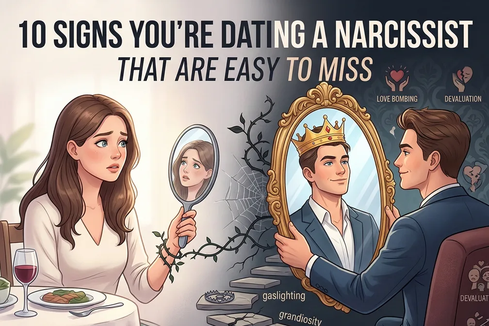 10 Signs You're Dating a Narcissist (That Are Easy to Miss)
