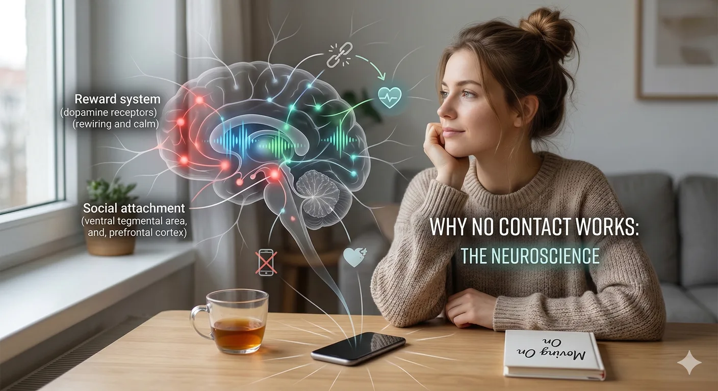 Why No Contact Actually Works: The Neuroscience Behind Moving On